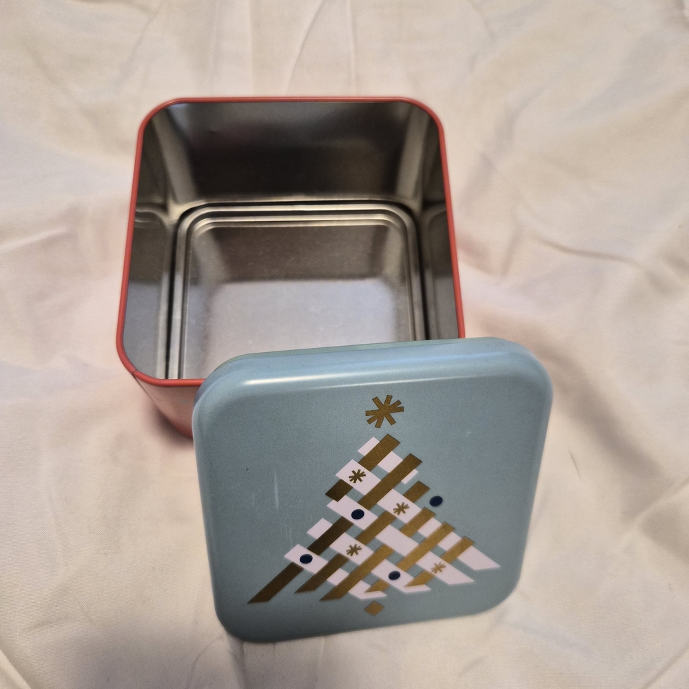 Fossil Christmas Tree Watch Tin